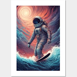 space surfer Posters and Art